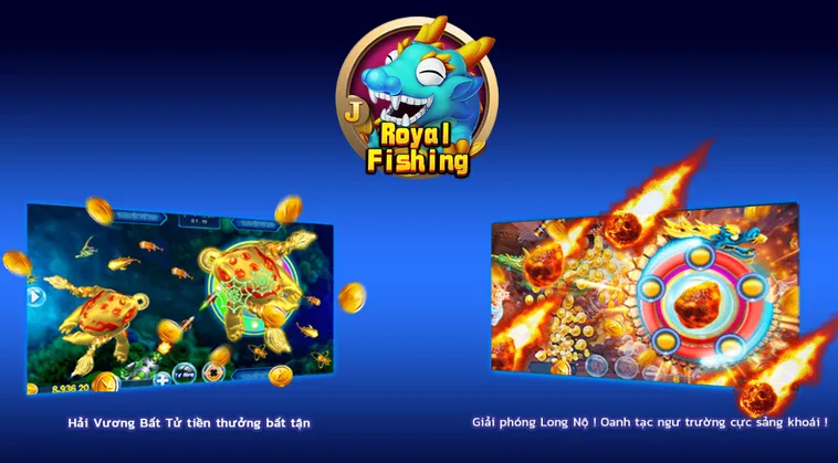 Chinh Phục Bắn Cá Royal Fishing Tại 789Club Nhận Thưởng Hoàng Gia